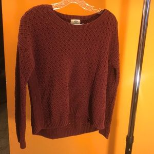 Old Navy Burgundy Sweater
